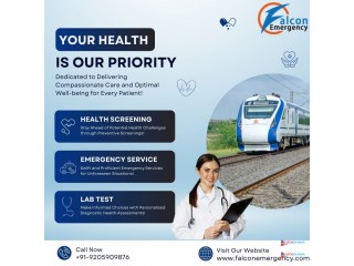 Falc Emergency Train Ambulance in Kolkata is Capable of Transporting Patients Safely