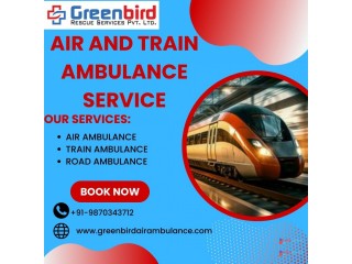 The quickest option for emergency medical transportation is the Greenbird Air and Train Ambulance