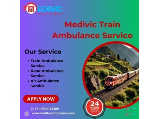 Choose Medivic Train Ambulance in Allahabad to Transfer Patient