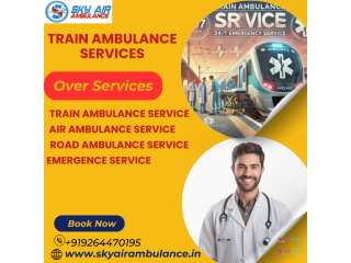 Sky train ambulance service in Ranchi is very reliable and affordable service for patients