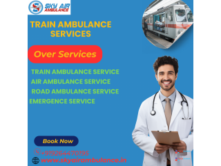 Avail reliable Sky Train Ambulance services for patients in Kolkata