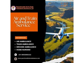 Hire Medical Emergency Air and Train Ambulance Services in Dehradun by Panchmukhi