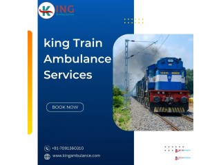 For the fastest medical transfer, choose King Train Ambulance Services in Chennai