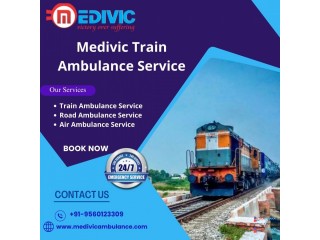 ICU facility provided by Medivic Train Ambulance in Bhopal