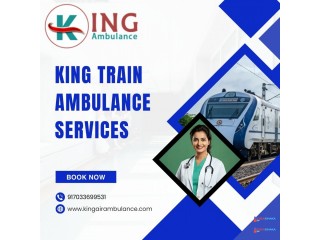 Patients are under constant care in King Train Ambulance in Delhi