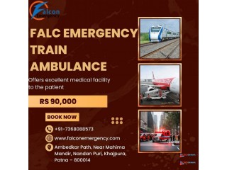 Travel with Falc Emergency Train Ambulance in Kolkata and get Exceptional Care