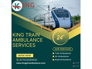 King Train Ambulance in Mumbai provides safe patient transfer facility